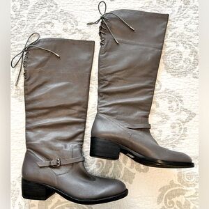 BCBG Riding Boots in grey